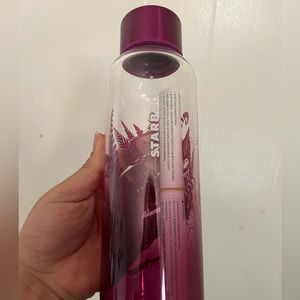 💜Starbucks 2022 Fall/Halloween Purple ‘Berry Woodland’ Glass Water Bottle
